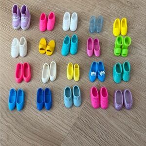 Colorful Kids Barbie Shoes Bundle 5